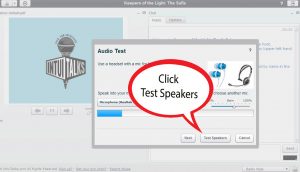 test speakers